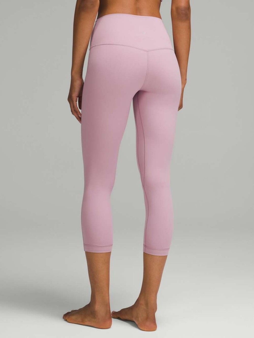 🍋 Lululemon Align High-Rise Crop 23" Rose Blush Size 10 - Picture 7 of 8